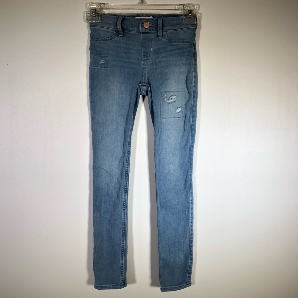 Abercrombie kids pull on jean leggings slim